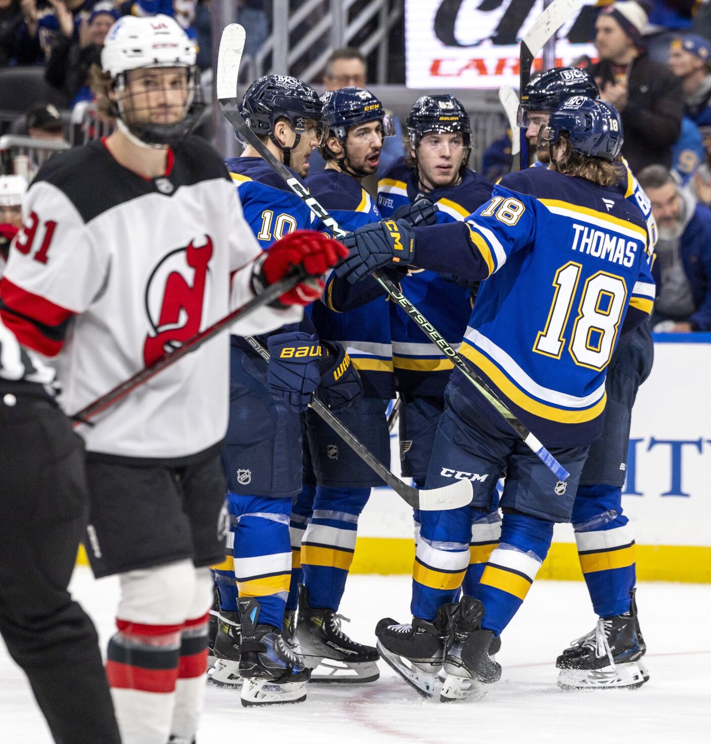 St. Louis Blues vs New Jersey Devils